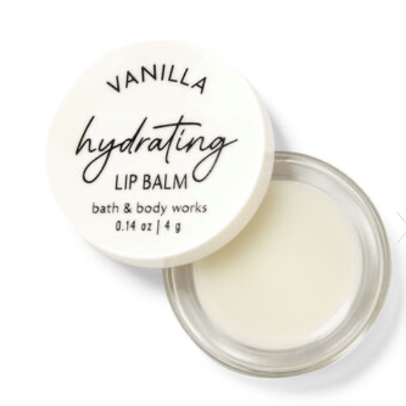 Bath & Body Works Makeup Bbw Vanilla Hydrating Lip Balm New Poshmark
